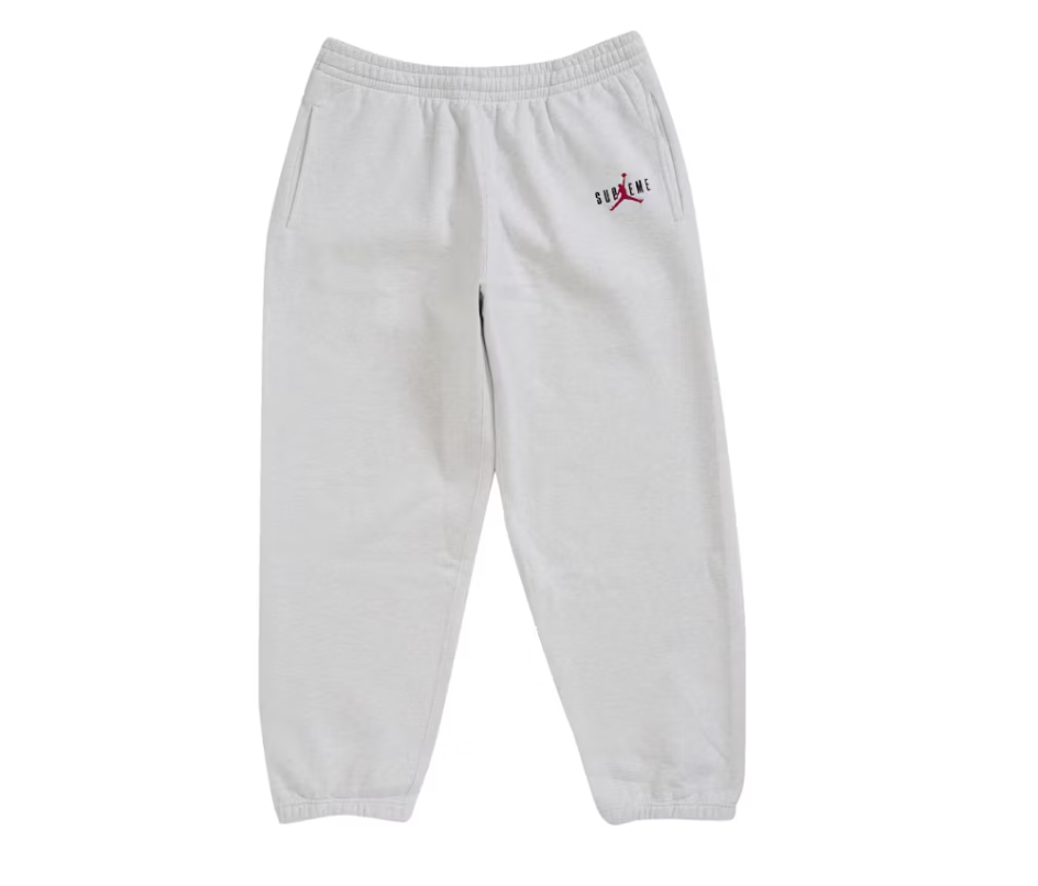 Supreme Jordan Sweatpant (FW24) Ash Grey